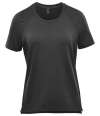 TFX-2W Stormtech Ladies Tundra Performance T-Shirt Graphite Grey colour image